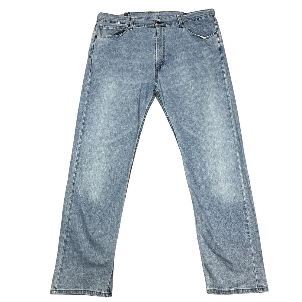 Levis 505‎ Jeans Mens 40x32 Blue Straight Leg Denim Waterless Medium Wash Pants